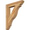 Ekena Millwork Funston Slat Rough Sawn Bracket, Western Red Cedar, 6"W x 38"D x 46"H BKT06X38X46FST06RWR - alternate 1